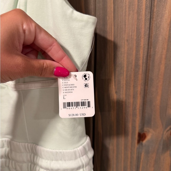 FREE PEOPLE NWT Inbound Onesie in Moss L - Picture 7 of 7